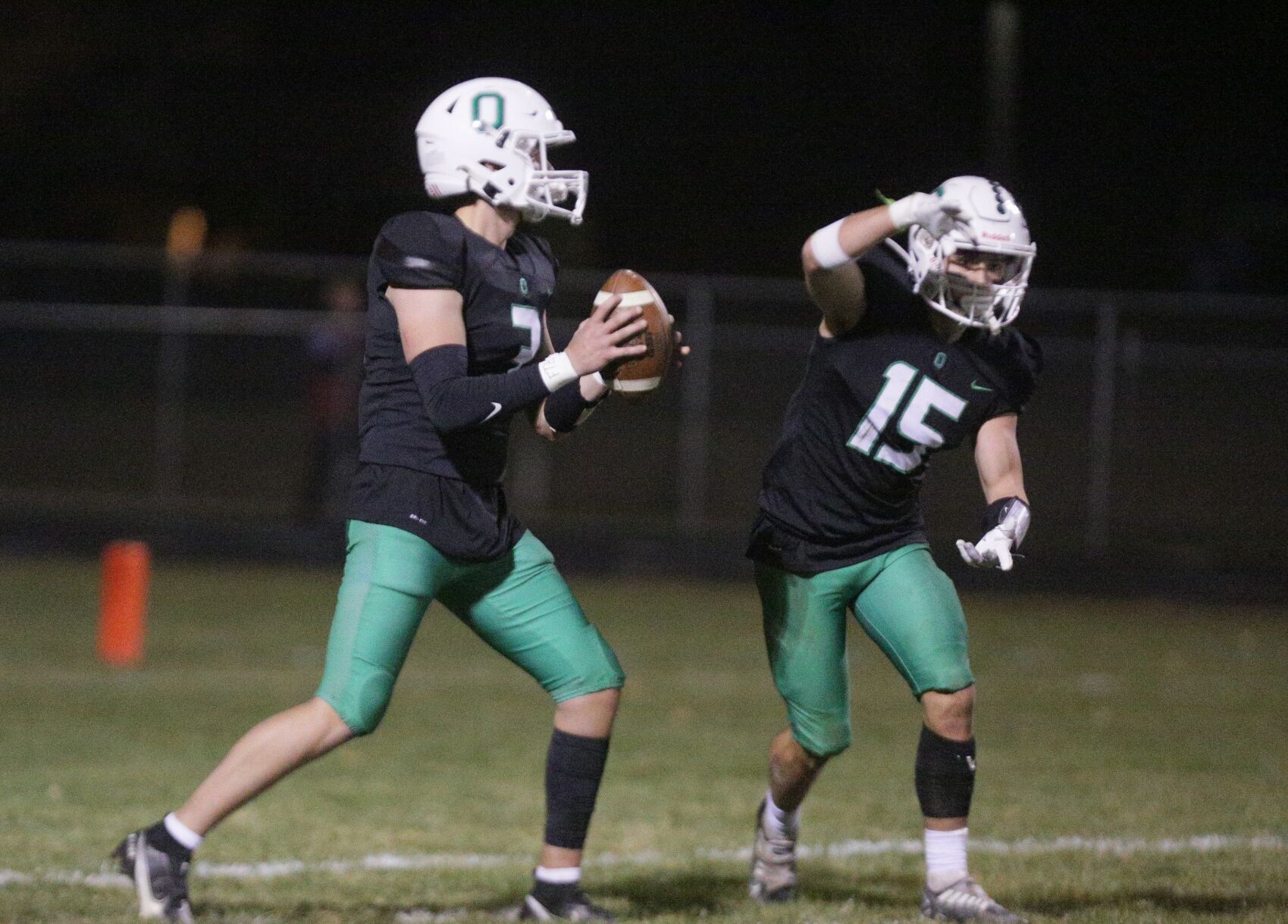 Osage football vs Clarion-Goldfield-Dows -